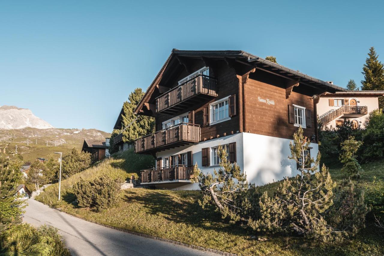 Chalet Sunna Hoeckli - Pistennah Und Ruhig Mit Panoramablick Arosa Exteriér fotografie